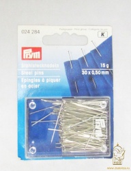Булавки портновские для закалывания 30 х 0,5 мм, Германия