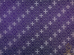 Шелк МУРОМСКИЙ (малый) , фиолет с серебром, шир. 150 см, Рахм