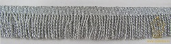 Бахрома серебро 48, шир. 3 см, арт. 301, в упаковке 8 м, арт. 301