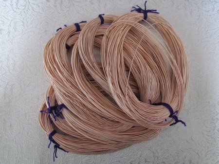 Канитель жесткая, розовое золото