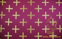 Парча ЕФРОСИНЬЯ, бордо с золотом, шир. 150 см, Рахманово Парча ЕФРОСИНЬЯ, бордо с золотом, шир. 150 см, Рахманово