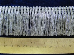 Бахрома серебро 8, шир. 4 см, арт. 2747