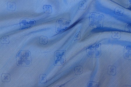 Подкладочная, жаккард церковный, голубая, 150 см. , вискоза Подкладочная, жаккард церковный, голубая, 150 см. , вискоза