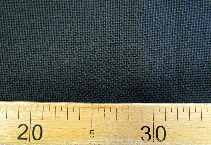 Канва черная шир. 150, хлопок