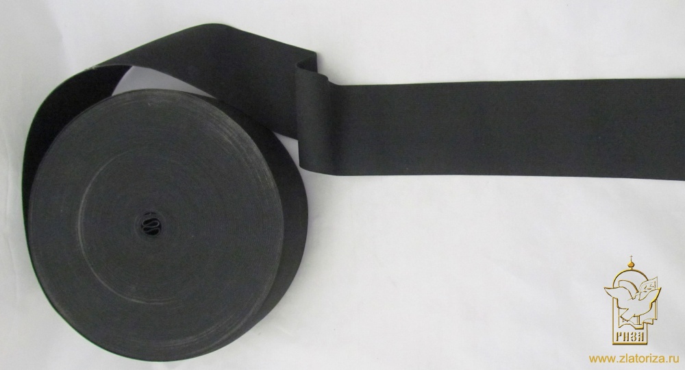 Резинка 80 мм черная