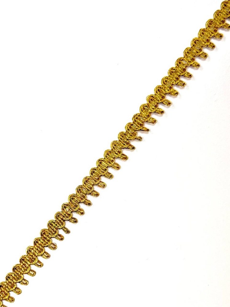 Тесьма золото 7 арт. F287, 52727