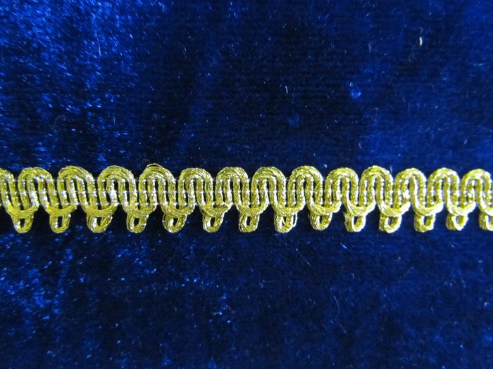 Тесьма золото 7 арт. F287, 52727