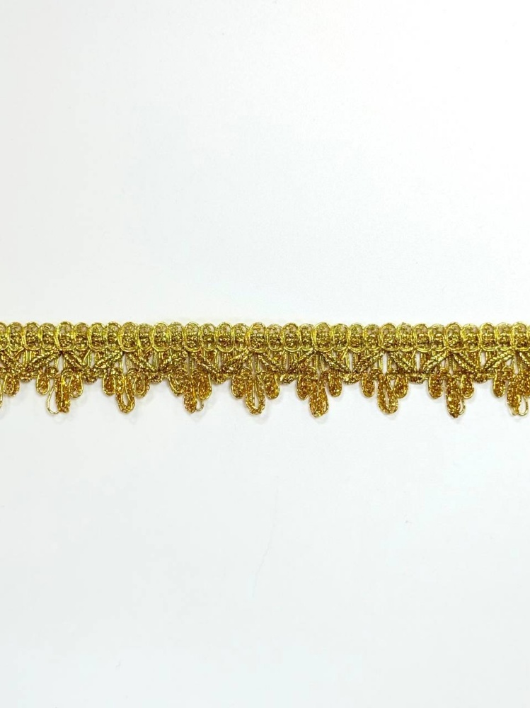 Тесьма золото 52, арт. 734, Z1497, 20 м в упаковке