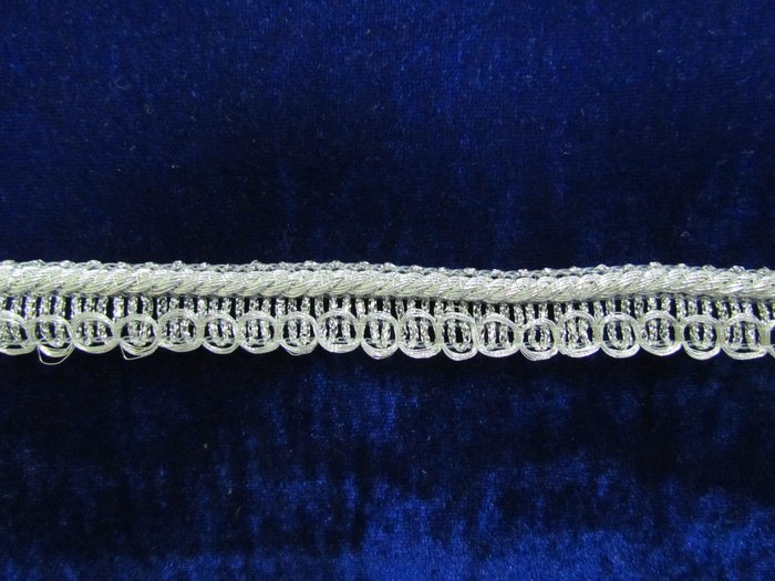 Тесьма серебро 67