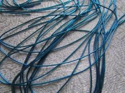 Канитель 52К бирюза голубая