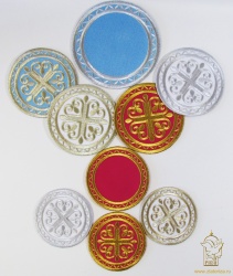 Салфетка под подсвечник, диам. 12, 15, 19 см