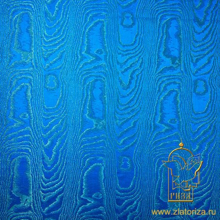 Муар голубой парчовый (Spinelli), арт. 69034