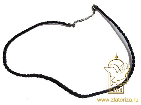 Шнур КОЖА, черный