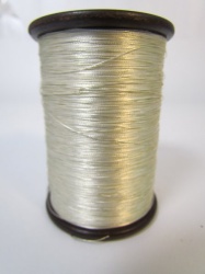 Нить мишурная, серебро 5% № 3, 5МПС 0,09 22Л/3, продаются в катушке фабричной упаковки +/- 250 гр