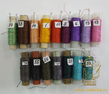 Нитки шелк 100%, 33С65С Нитки шелк 100%, 33С65С