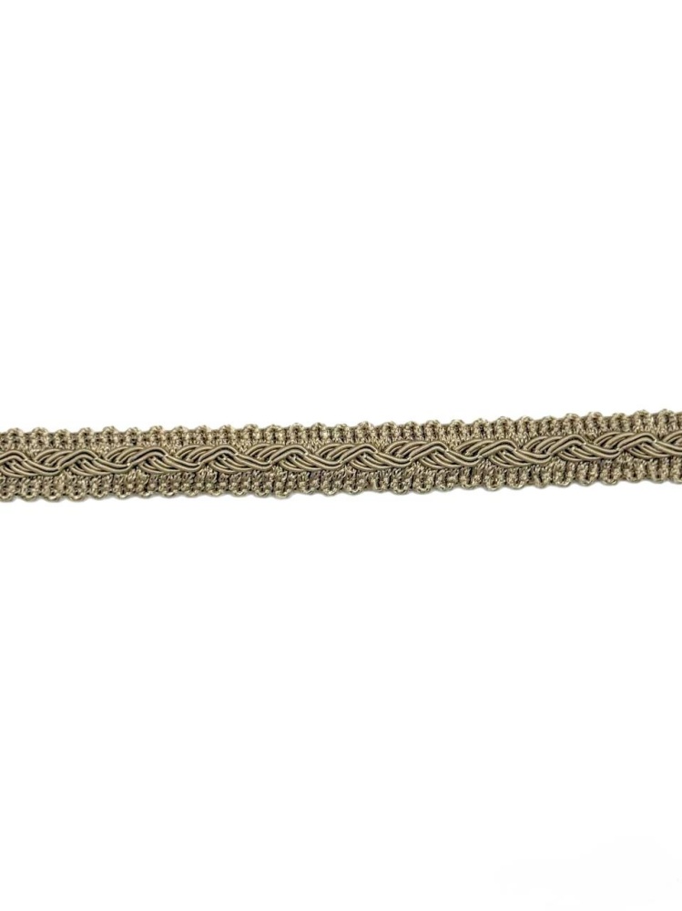 Тесьма золото (беж) 8, шир. 15 мм