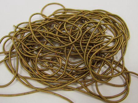 Канитель 23К золото латунь