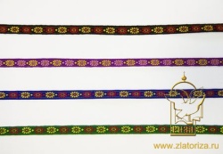 Тесьма жаккардовая, шир. 1см