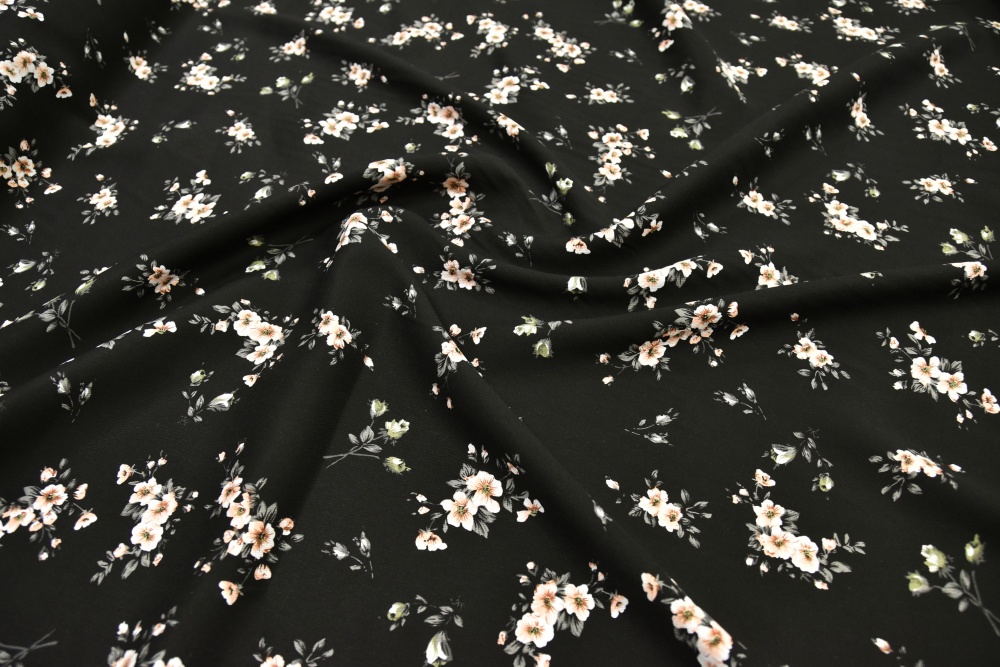 Штапель ЦВЕТОЧКИ 13, шир. 150 см