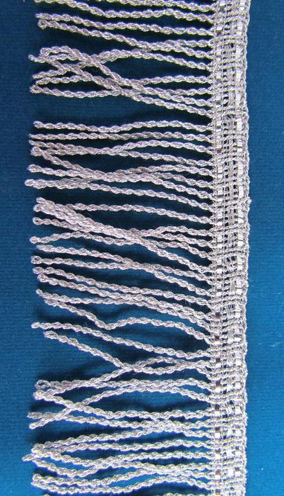 Бахрома серебро 5, арт. 155
