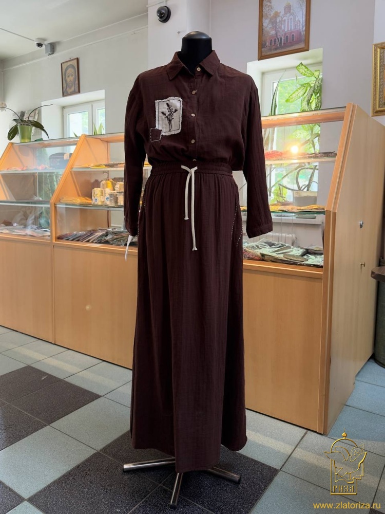 Костюм юбка + рубашка, цвет микс