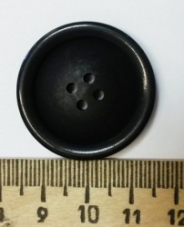 Пуговицы черные, для зимних ряс, 30 мм