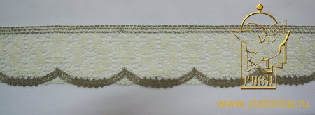 Кружево 167, плетеное, шир. 8 см