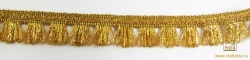 Бахрома золото 22, (арт. 11, 25 м), МТ