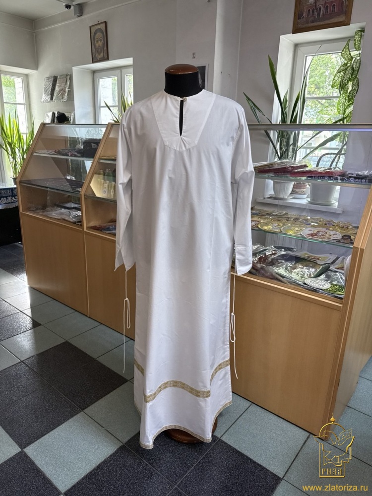 Подризник хлопок, с галуном и бахромой