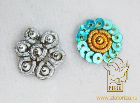 Цветочек канительный