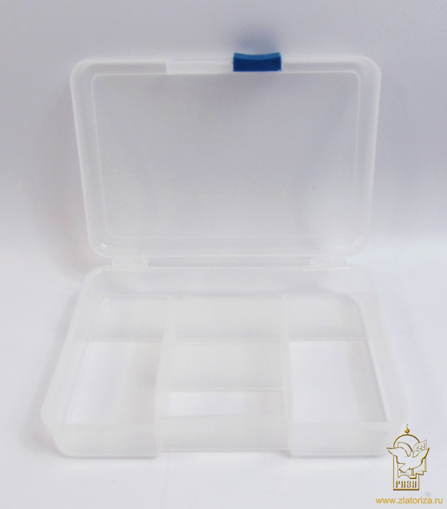 Контейнер для мелкой фурнитуры, 14 х 10 см, 5 секций