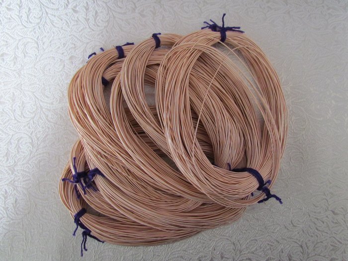 Канитель жесткая, розовое золото