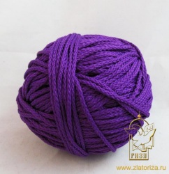 Шнур поручный фиолетовый, В035 цвет 215