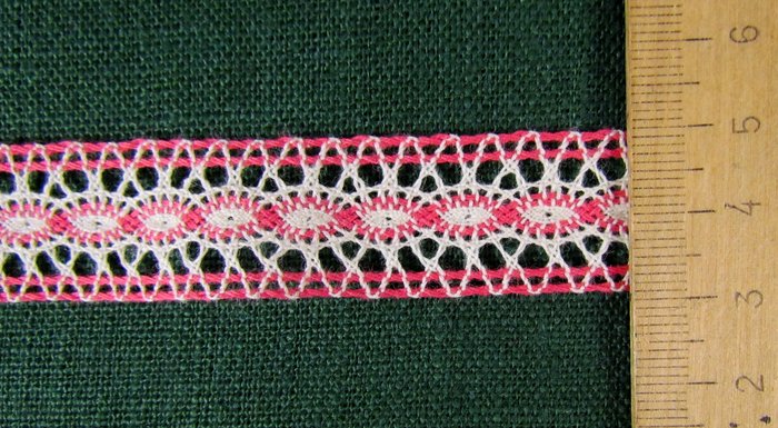Кружево 138, плетеное