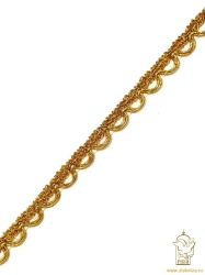 Тесьма золото 24