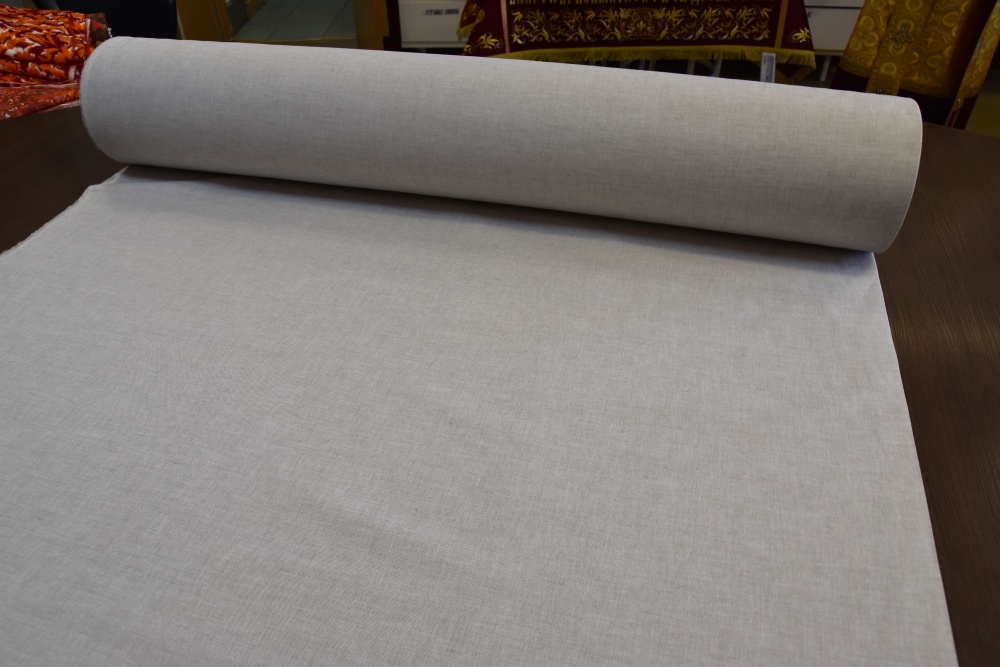 Лен + хлопком, средний, цвет натуральный, (46+54 %) шир. 220, арт. 06С158, Орша