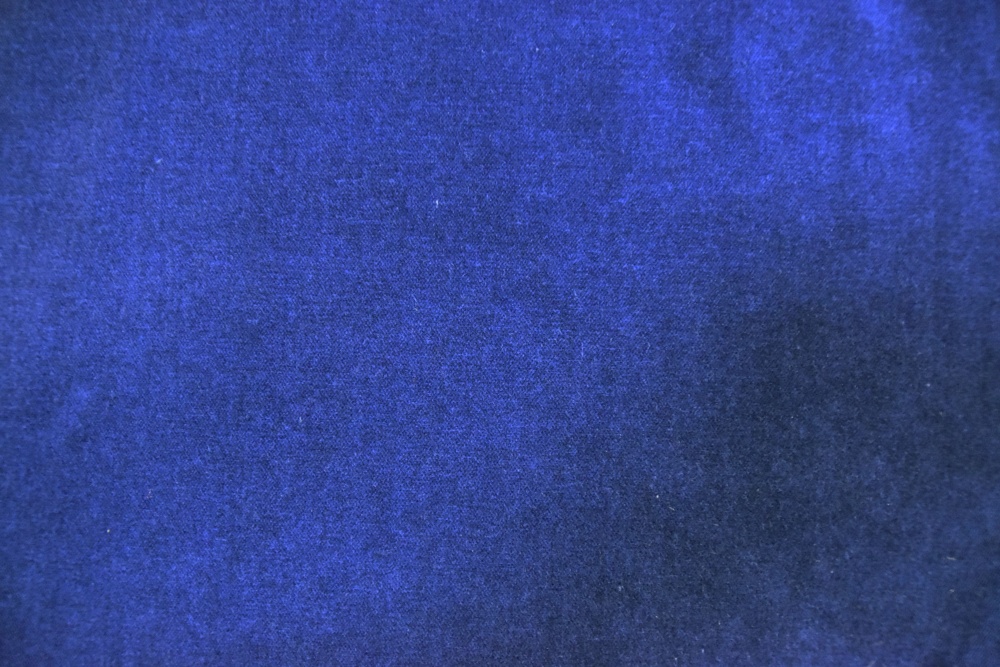 Бархат синий, х/б, шир. 150 см, Германия