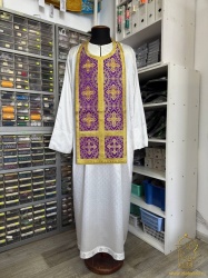 Епитрахиль дорожная с поручами, длина изделия 110 см