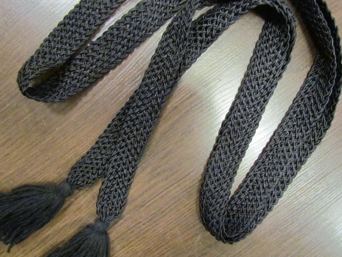 Пояс сутаж, шир. 2 см, длина 1,8 м
