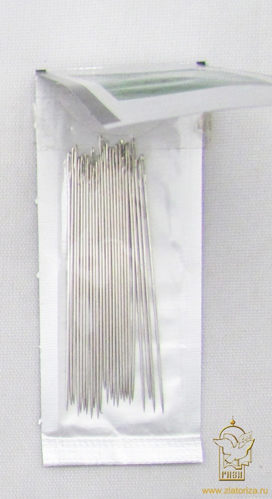 Иглы для бисера № 10, ручные Япония