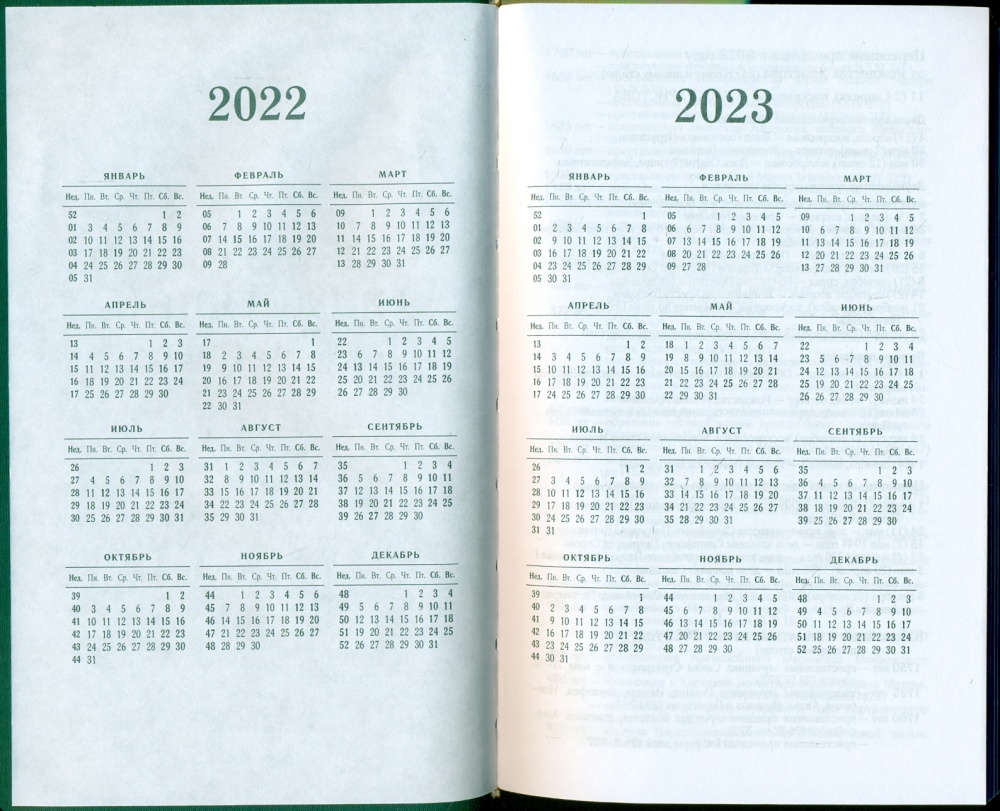 Православный ежедневник на 2022 год малого формата