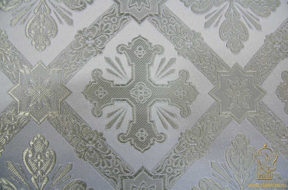 Шелк КАНОН, белый, шир. 150 см, Рахманово