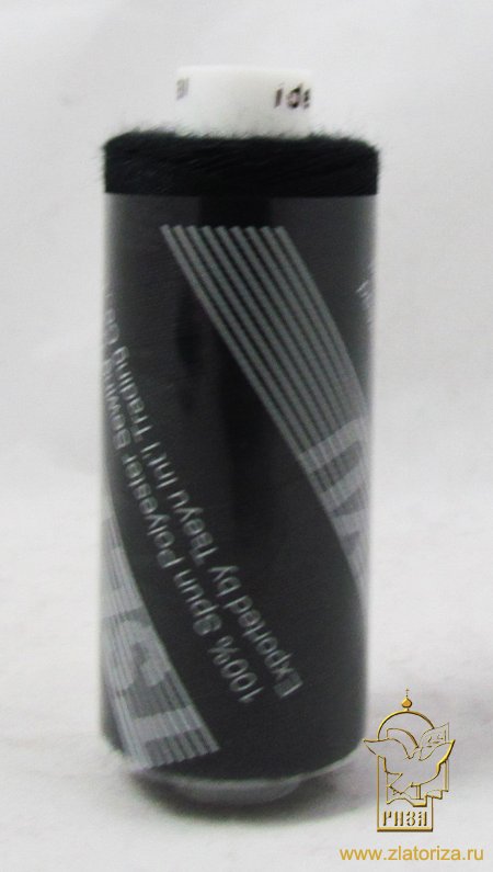 Нитки ИДЕАЛ 400 яр. черные