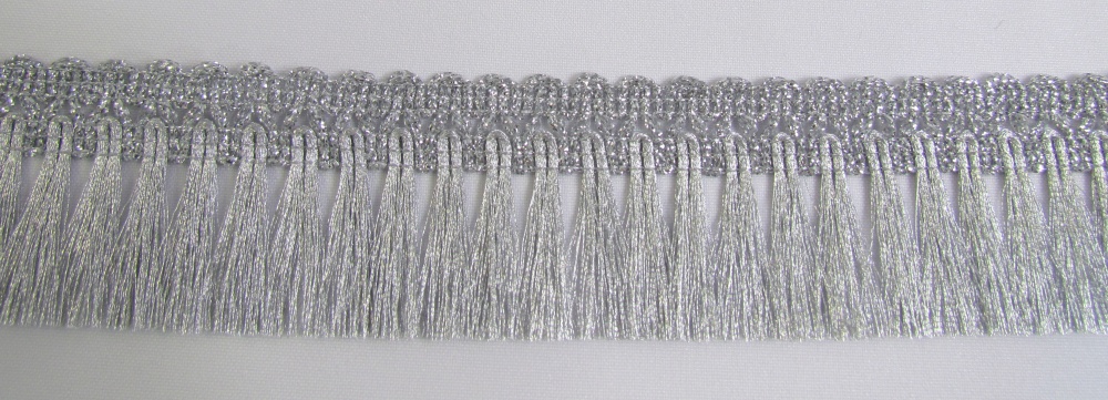 Бахрома серебро 53 (20 м в упаковке), арт. 1009