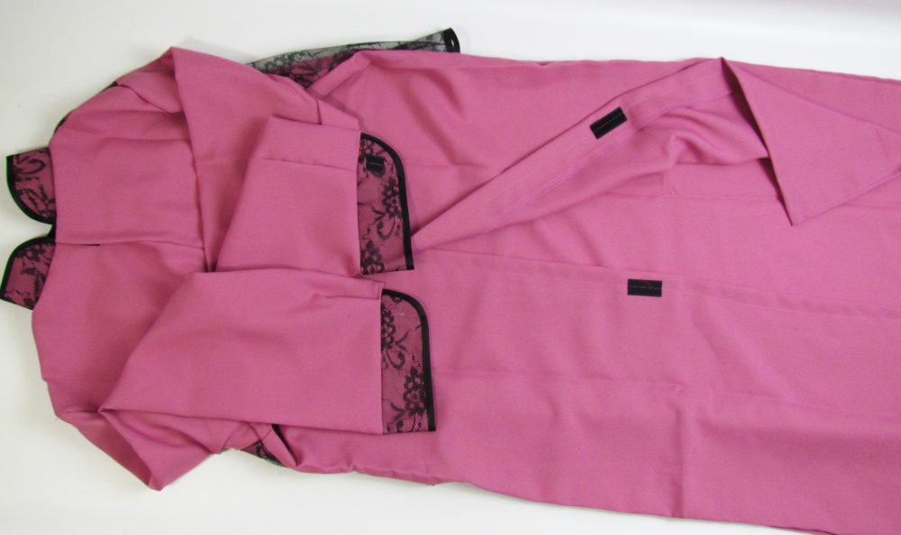 Платье погребальное ВЕЧЕР, габардин , цвет - брусника