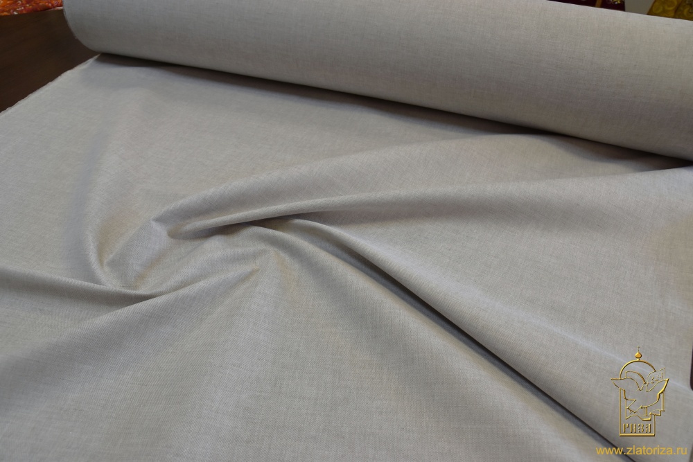 Лен + хлопком, средний, цвет натуральный, (46+54 %) шир. 220, арт. 06С158, Орша