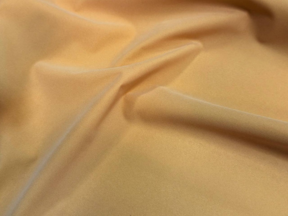 Замша бежевая (топленое молоко), искусственная, шир. 150 см