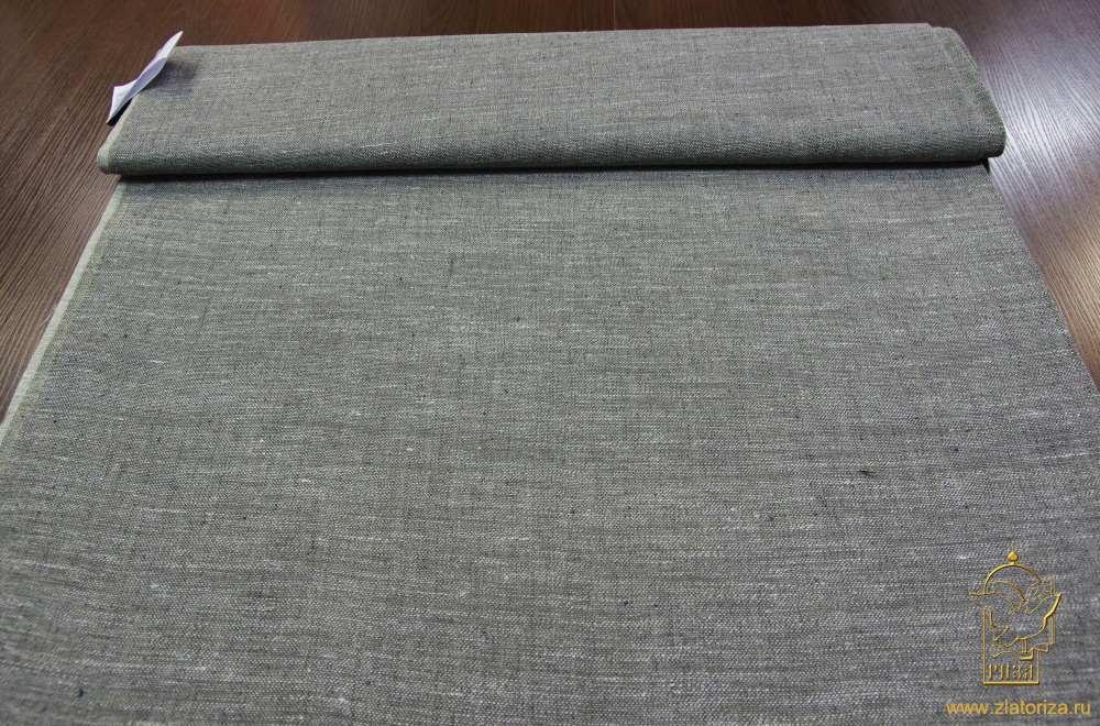 Лен меланж с лавсаном (78%+22%), шир. 150 см