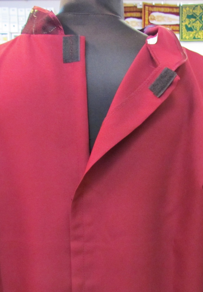 Платье погребальное КРЫЛЬЯ, габардин , цвет - бордо