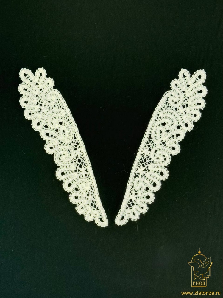 Воротник 5, кружево, из 2-х частей
